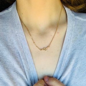 Dangly snake necklace